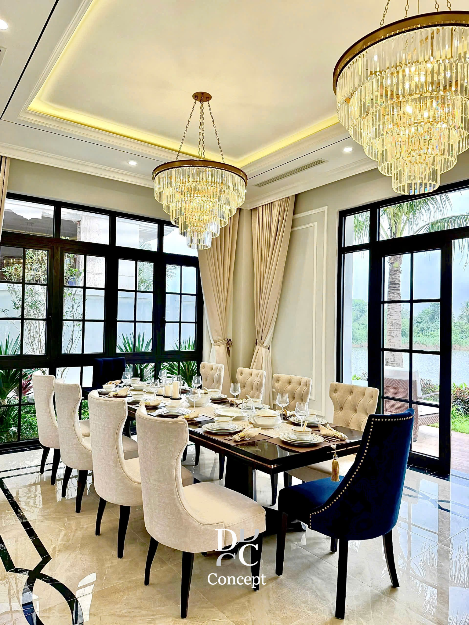 Decor căn mẫu Vinhomes Vũ Yên – Xu hướng nội thất luxury mới nhất